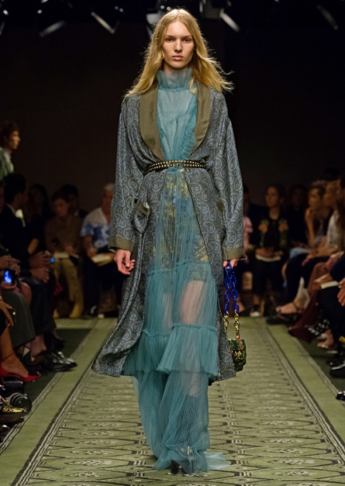 Burberry's see now buy now show during London Fashion Week